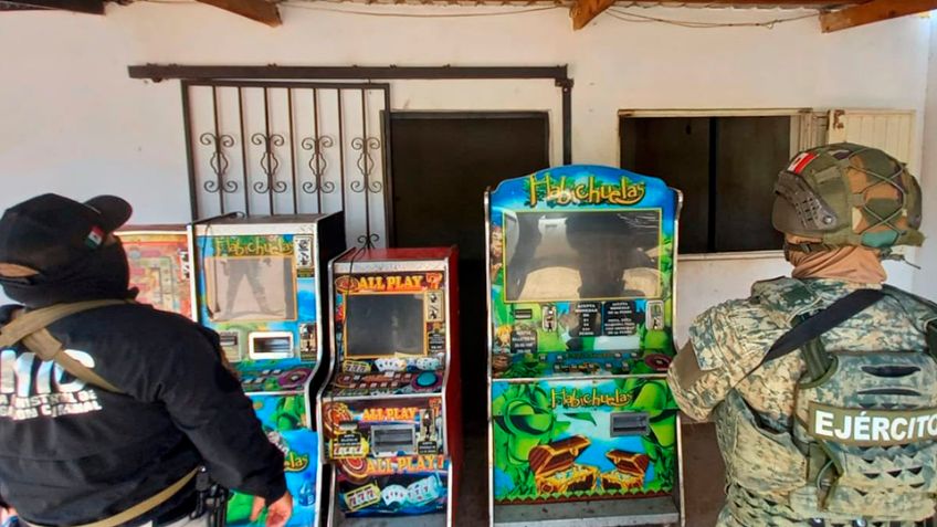 Otra vez en Ciudad Obregón: Decomisan 11 máquinas tragamonedas; operaban ilegalmente