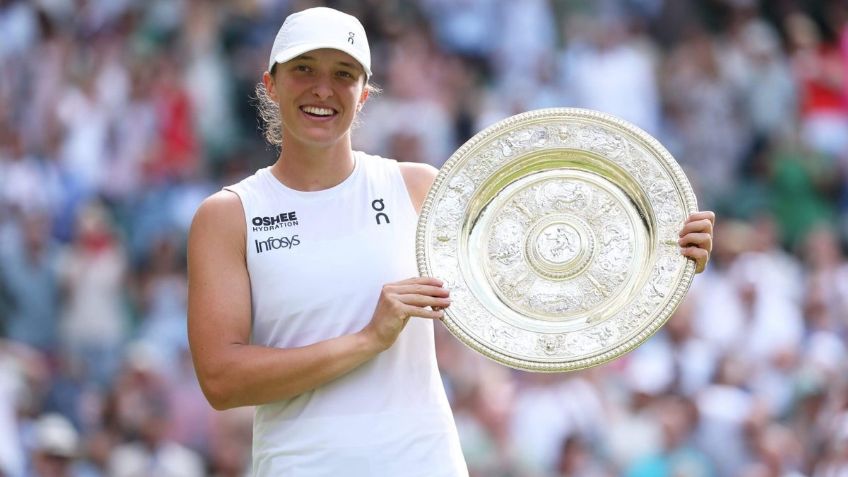 Tenis: La polaca Iga Swiatek es la reina del ‘Pasto Sagrado’ de Wimbledon