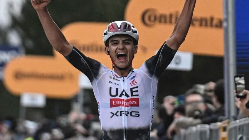 El mexicano Isaac del Toro gana la cuarta etapa y ya es líder del Tour de Austria