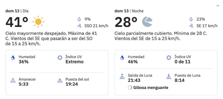 Así será el clima en Hermosillo HOY domingo 13 de julio. Foto: Conagua