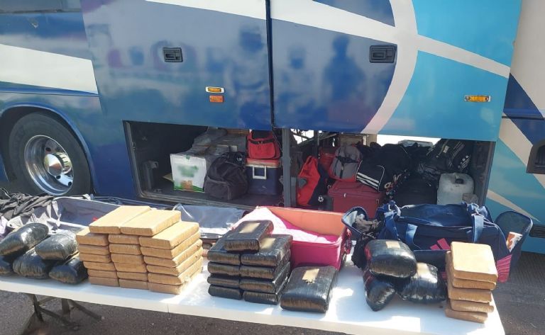 El narcótico encontrado en el área de equipaje