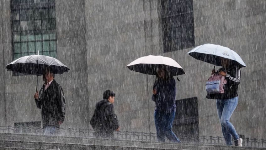 Monzón mexicano provocará fuertes lluvias en México HOY domingo 13 de julio, alerta Conagua