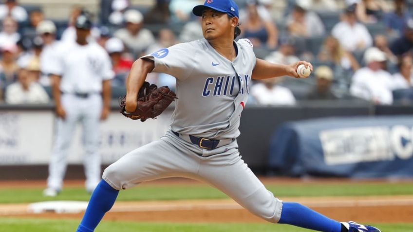 MLB: Imanaga poncha a Judge dos veces y los Cubs se impone ante Yankees