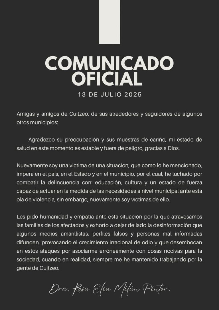 Comunicado de prensa 