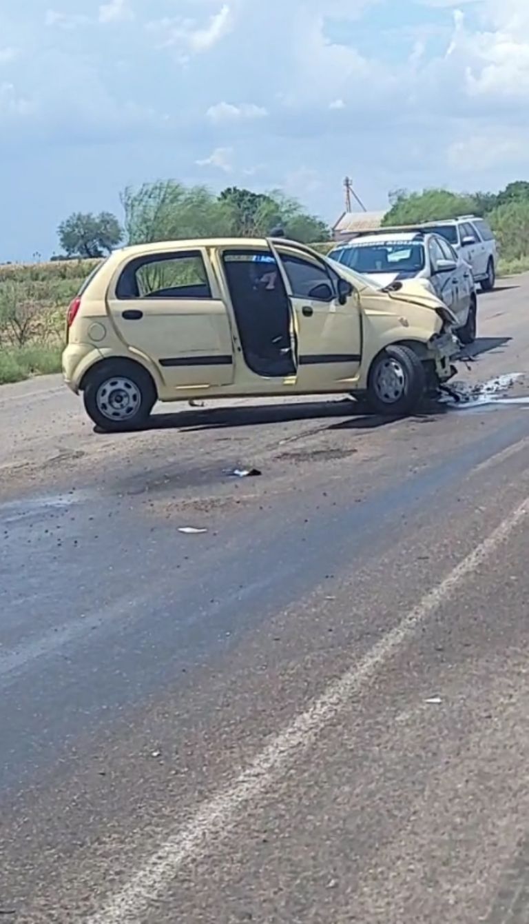 Accidente en Valle del Yaqui