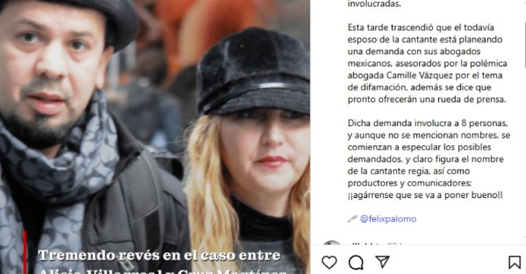 Abogado de Cruz Martínez prepararía demanda en contra de Alicia Villarreal que la hundiría