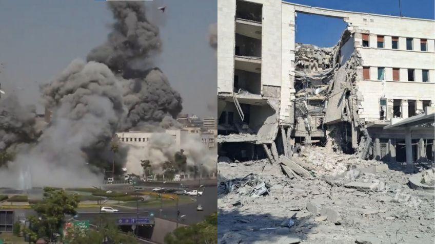 Nuevo ataque de Israel contra Siria; Ministerio de Defensa en Damasco sufre daños