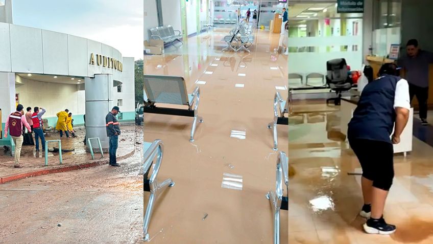 Así luce el Hospital de Nogales tras la inundación; esto han dicho las autoridades