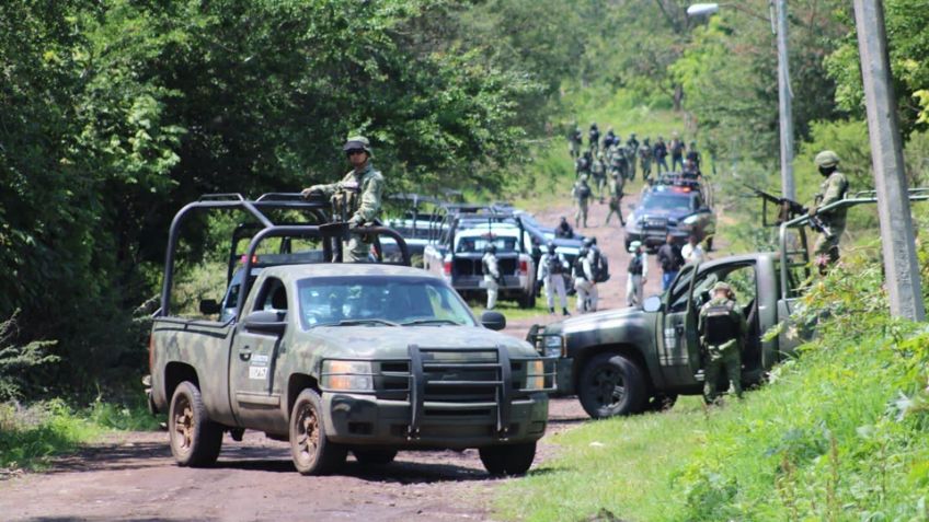 Ejército Mexicano se enfrenta al CJNG en Michoacán; hay dos abatidos y ocho detenidos