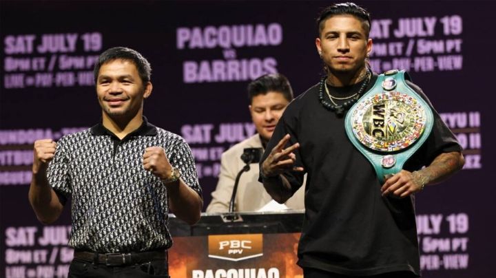 Leyenda del boxeo regresa al ring: Dónde ver EN VIVO la pelea de Manny Pacquiao vs Mario Barrios