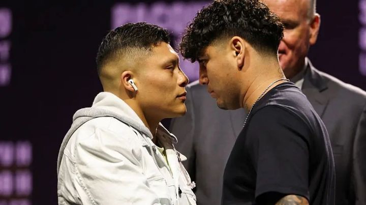 Intenso cara a cara: Isaac 'Pitbull' Cruz y Ángel 'Tashiro' Fierro suben al ring este sábado