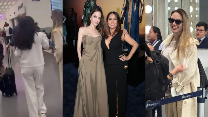 ¿Nueva película? Angelina Jolie y Salma Hayek levantan sospechas por visita a Veracruz