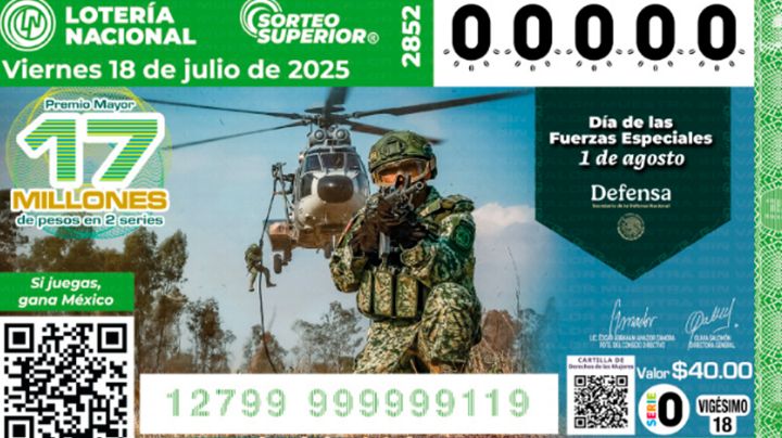Lista completa de GANADORES del Sorteo Superior de la Lotería Nacional de hoy viernes 18 de julio