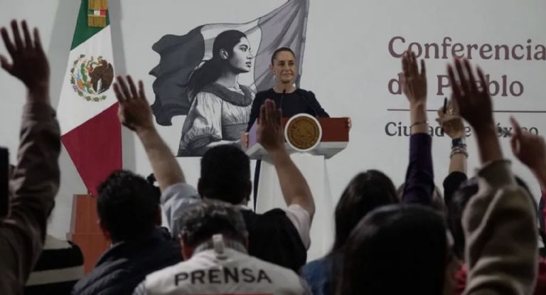 Claudia Sheinbaum habló sobre la segunda marcha contra la gentrificación. Foto: Internet