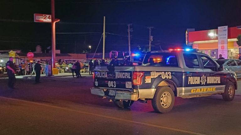 La circulación de las calles fue cerrada por autoridades