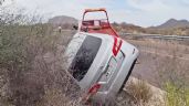Foto ilustrativa de la nota titulada Mujer sufre accidente vehicular en Guaymas; se volcó en carretera a Delfinario Sonora