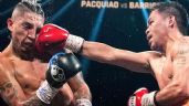 Foto ilustrativa de la nota titulada Manny Pacquiao se queda muy cerca de la gloria y empata con Mario Barrios en su regreso al ring