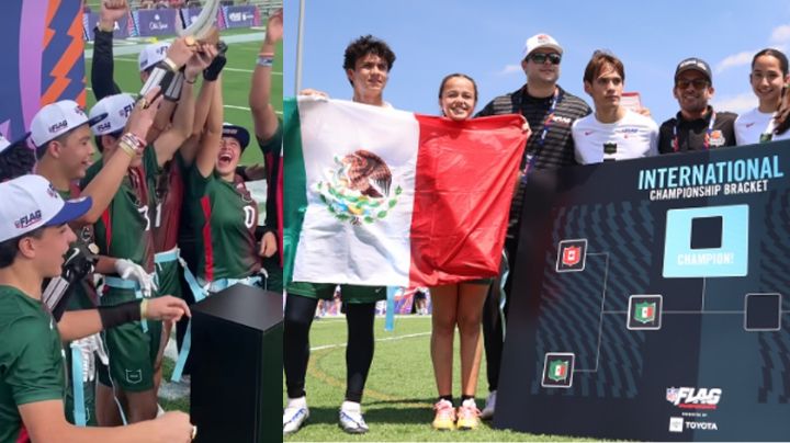 México es bicampeón mundial: La selección de flag gana el NFL Flag Championship 2025