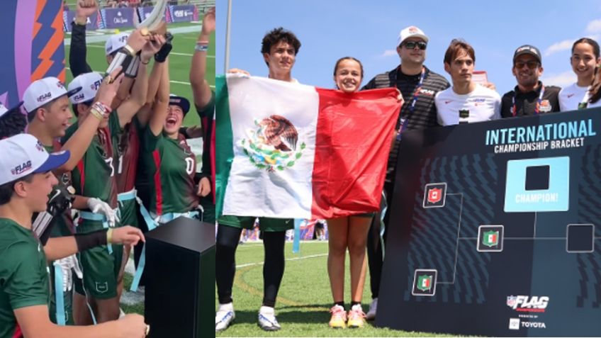 México es bicampeón mundial: La selección de flag gana el NFL Flag Championship 2025