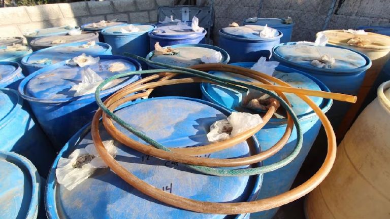 FGR Aseguran más de 880 mil litros de combustible ilegal en Cunduacán, Tabasco