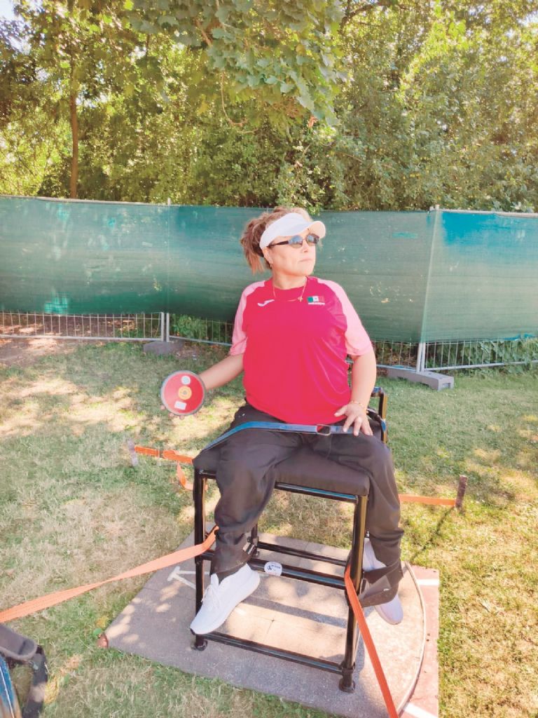 La experimentada paratleta Leticia Oachoa se encuentra lista para conquistar el Grand Prix, que se celebrará en República Checa