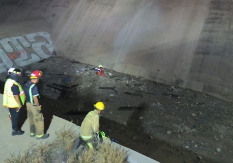 El lugar de donde el menor de edad fue rescatado