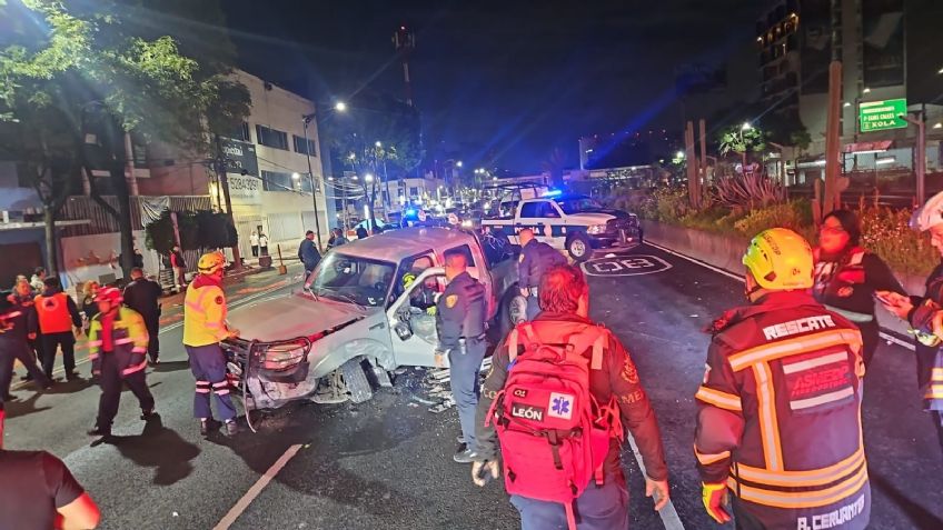 Código Rojo en el sur de CDMX: Siniestros en calzada de Tlalpan deja un muerto y heridos