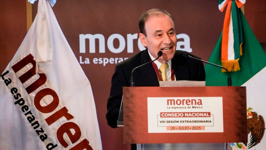 Alfonso Durazo 'regaña', otra vez, a morenistas y llama a 'cuidar' a la presidenta Sheinbaum