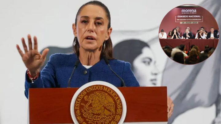 "Mejorando cada vez más", esto dijo Sheinbaum de la reunión del Consejo Nacional de Morena