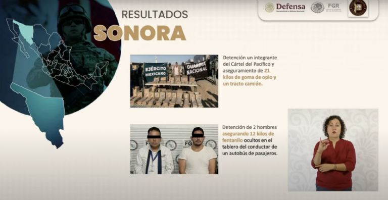 Detienen a generadores de violencia en Sonora. Foto: Facebook