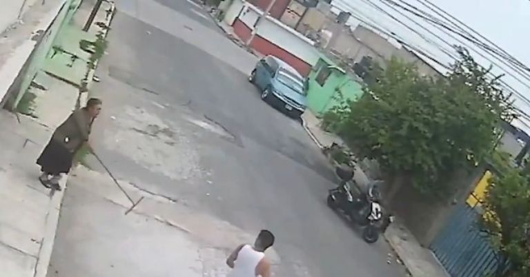 El video circula en redes sociales 