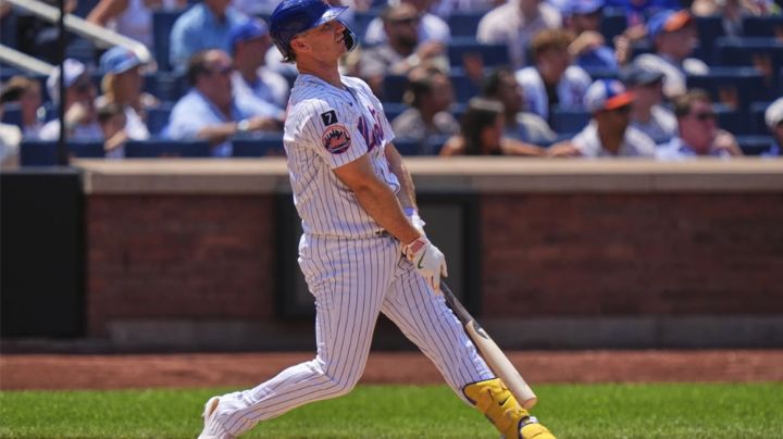 Pete Alonso explota con el madero y Mets completan la limpia ante los Angels