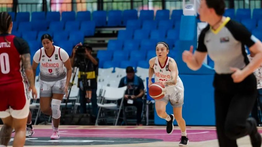 Selección Mexicana femenil de baloncesto supera a Panamá e inicia de gran forma el Cocaba