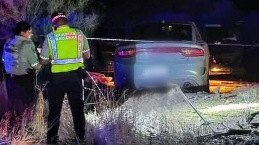 Aseguran vehículo con armas de fuego tras persecución en carretera Hermosillo-Guaymas