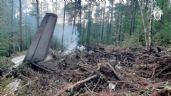 Foto ilustrativa de la nota titulada Fatal accidente en Rusia: Avión de pasajeros se desploma ceca de China; no hay sobrevivientes