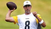 Foto ilustrativa de la nota titulada Aaron Rodgers inicia optimista su entrenamiento con Steelers: "Las cosas van a mejorar"