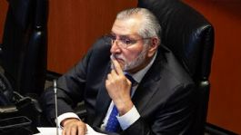 Foto que representa a Adán Augusto López deja la coordinación de Morena en el Senado; Ignacio Mier asume el cargo