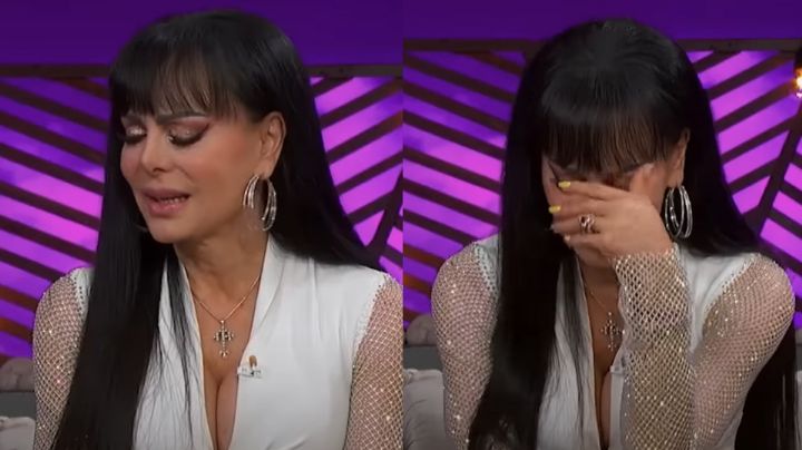 Maribel Guardia se quiebra en pleno Televisa y llora destrozada la muerte de Julián Figueroa