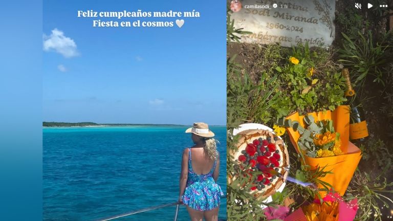 Camila Sodi mostró la tumba de Ernestina por primera vez