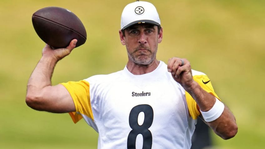 Aaron Rodgers inicia optimista su entrenamiento con Steelers: "Las cosas van a mejorar"