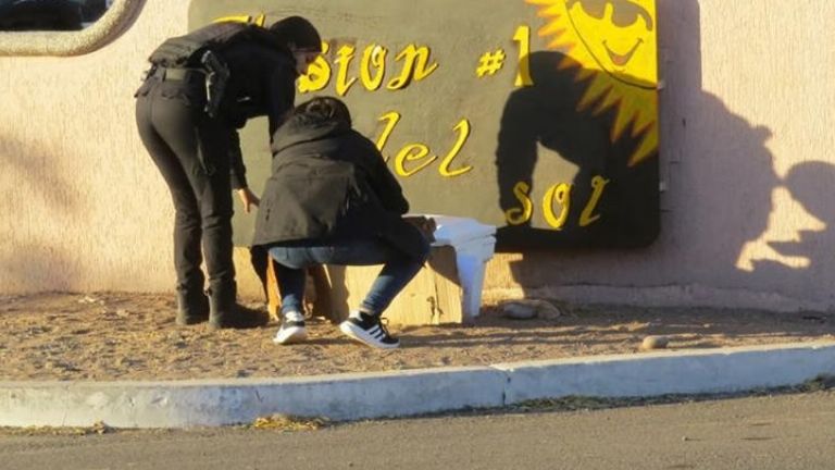 Hallazgo de hielera con restos humanos en Ciudad Obregón