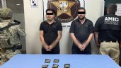 Foto ilustrativa de la nota titulada FGJE Sonora: Detienen a dos sujetos y les aseguran droga y arsenal al norte de Cajeme