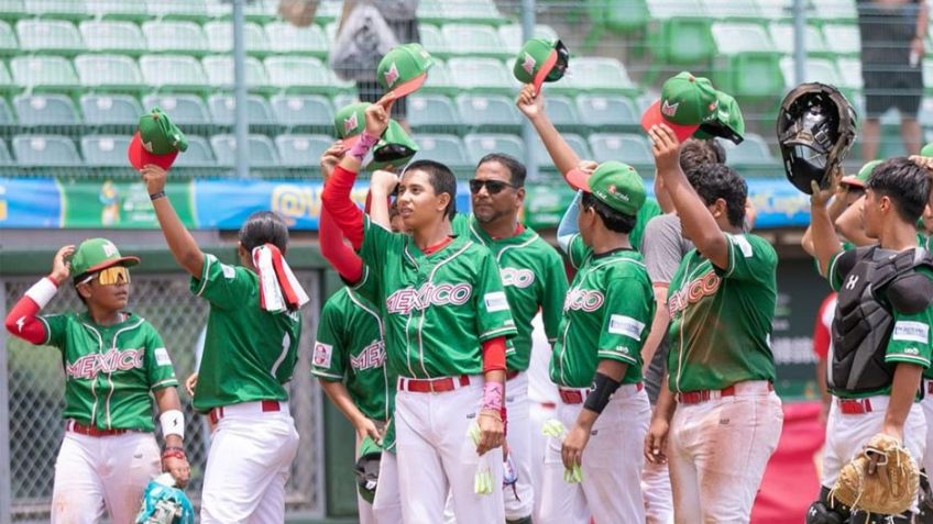 México continúa con paso perfecto en la Copa Mundial de Beisbol Sub-12