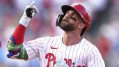 Foto ilustrativa de la nota titulada "Váyase a la mie...": Bryce Harper se enfrenta al comisionado de MLB por temas salariales