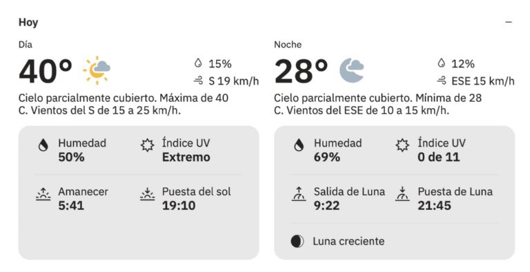 Así será el clima en Ciudad Obregón este lunes. Foto: Conagua