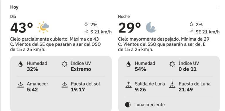 Así será el clima en Hermosillo HOY lunes 28 de julio. Foto: Conagua