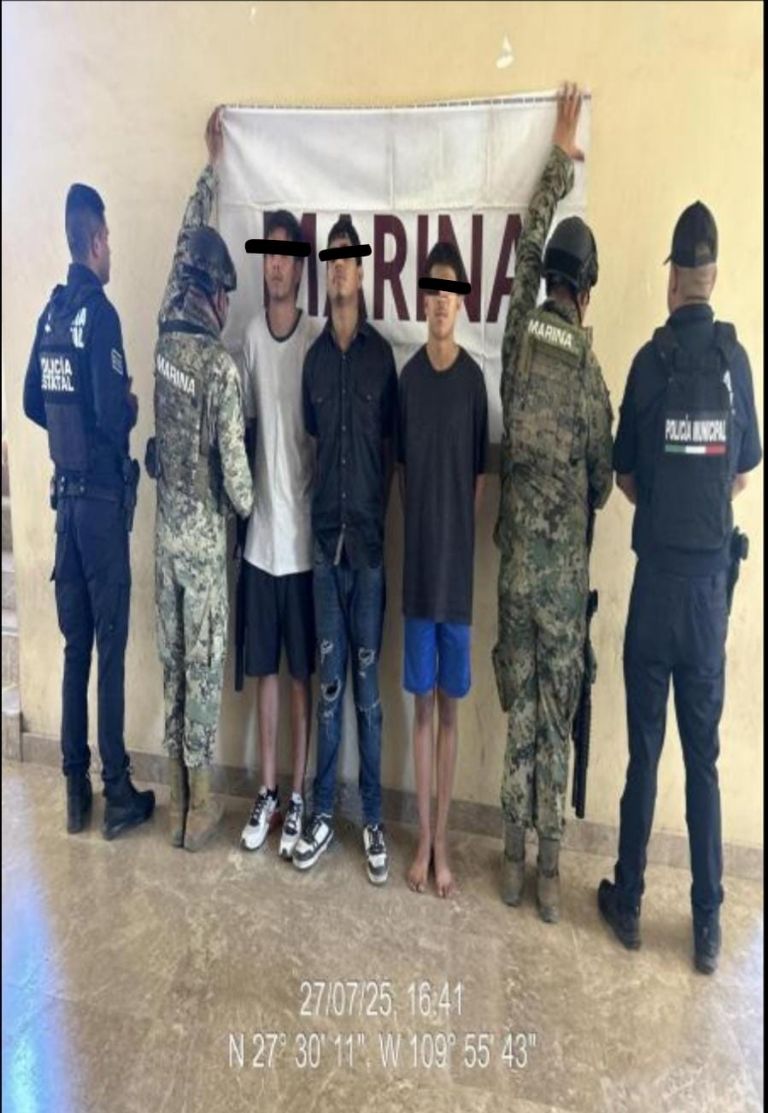 Los detenidos están en custodia de las autoridades