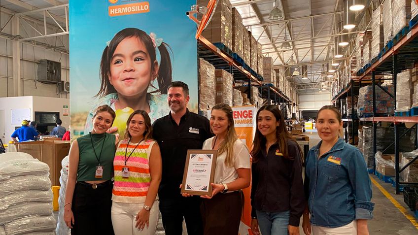 Meta cumplida: Donan 13 toneladas de frijol al Banco de Alimentos en Hermosillo