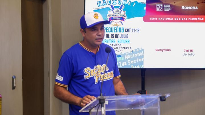Presentan en la capital de Sonora la Serie Nacional Pequeña de Beisbol a celebrarse en Guaymas