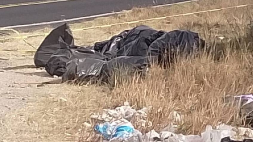 Fiscalía de Puebla: Hallan bolsas con restos humanos en la carretera Tehuacán-Orizaba